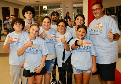 Orlando area volunteers gather for the fifth annual Light Orlando Community Christmas Project 