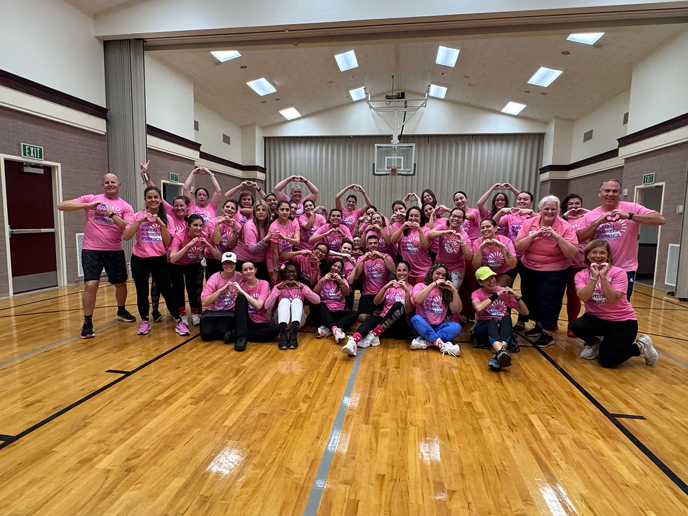 Light Orlando Volunteers showing love after a complimentary Zumba Class with Zumba Orlando