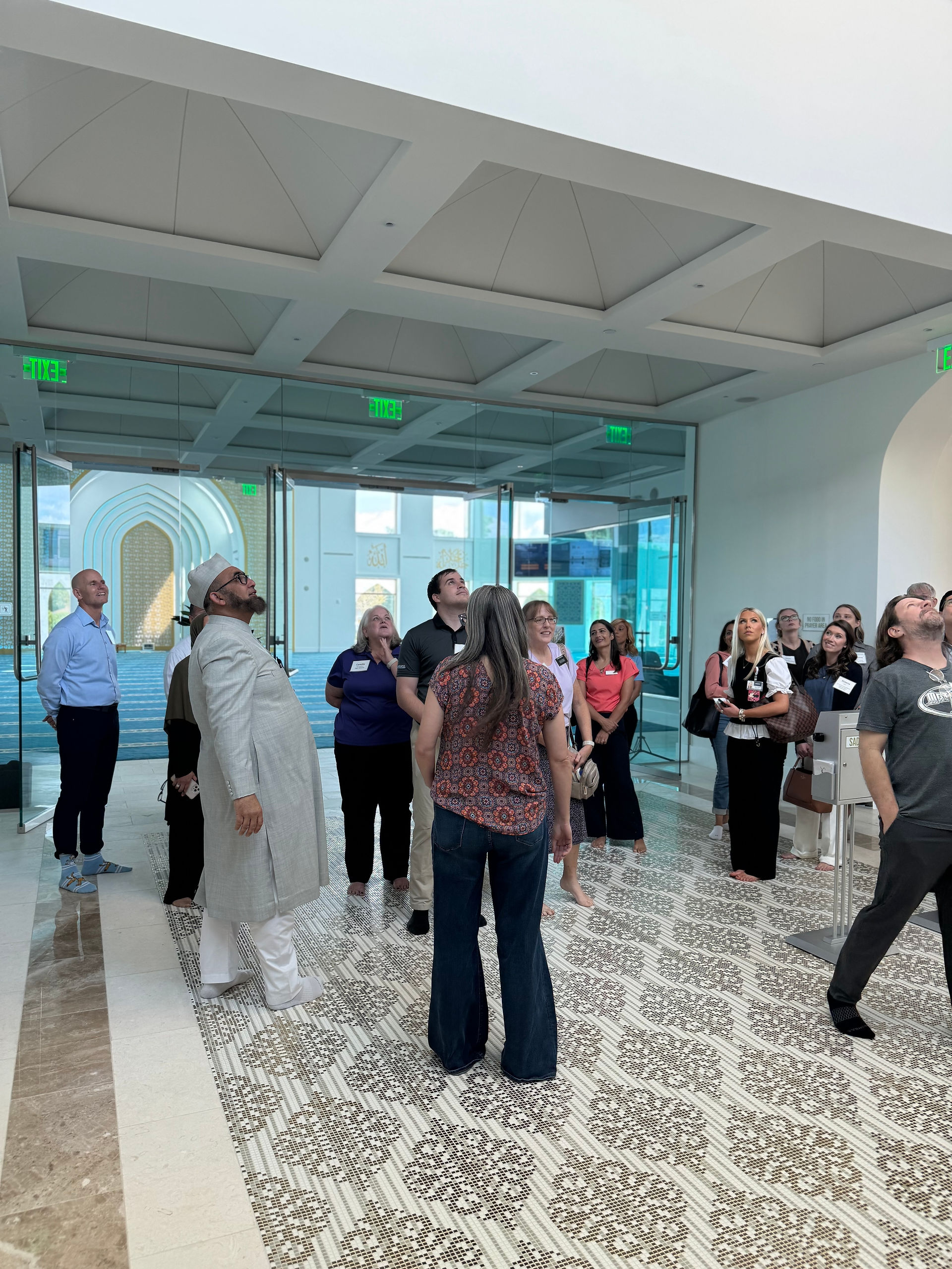 Central Florida Charity and Religious Partners have Opportunity to tour Islamic Center of Orlando