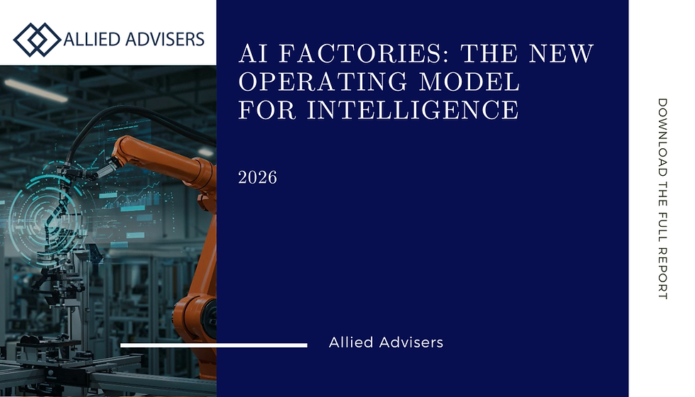 AI Factories: The New Operating Model for Intelligence