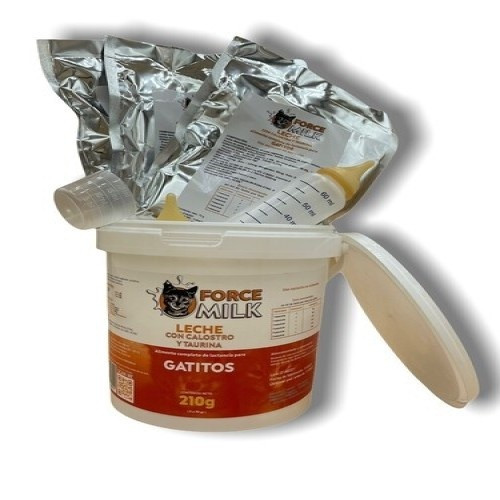 Latte Crescita Latte Per Cuccioli ForceMilk - Con Colostro E Taurina, 500g Alimentazione Neonati Animali