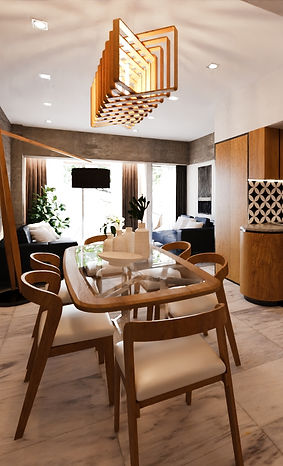 vista comedor departamentos