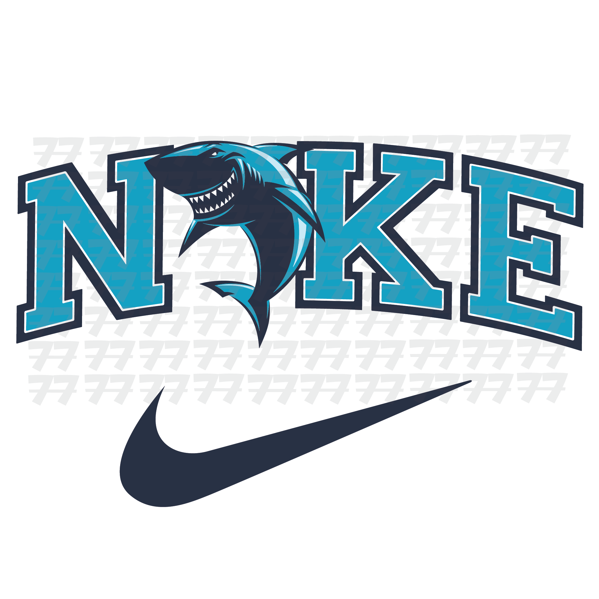 NIKE SHARK SVG - SHARK PNG - NIKE SHARK PNG