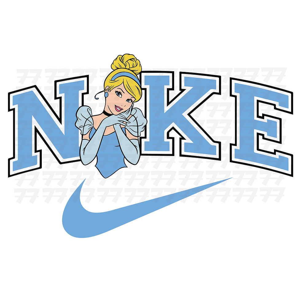 Thumbnail: NIKE CINDERELLA SVG and PNG - DISNEY PRINCESS PNG SVG