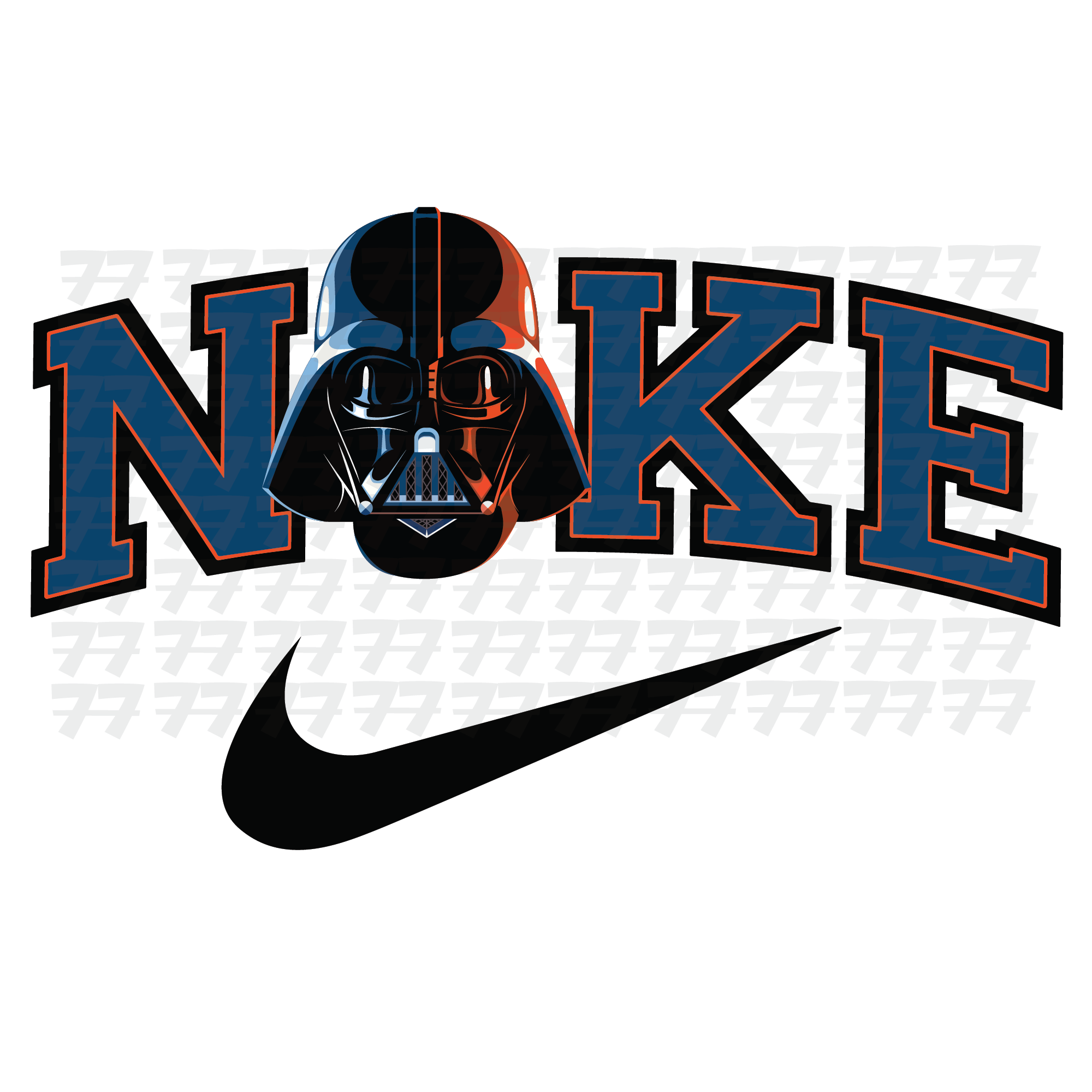 NIKE DARTH VADER SVG and PNG - STARWARS SVG PNG