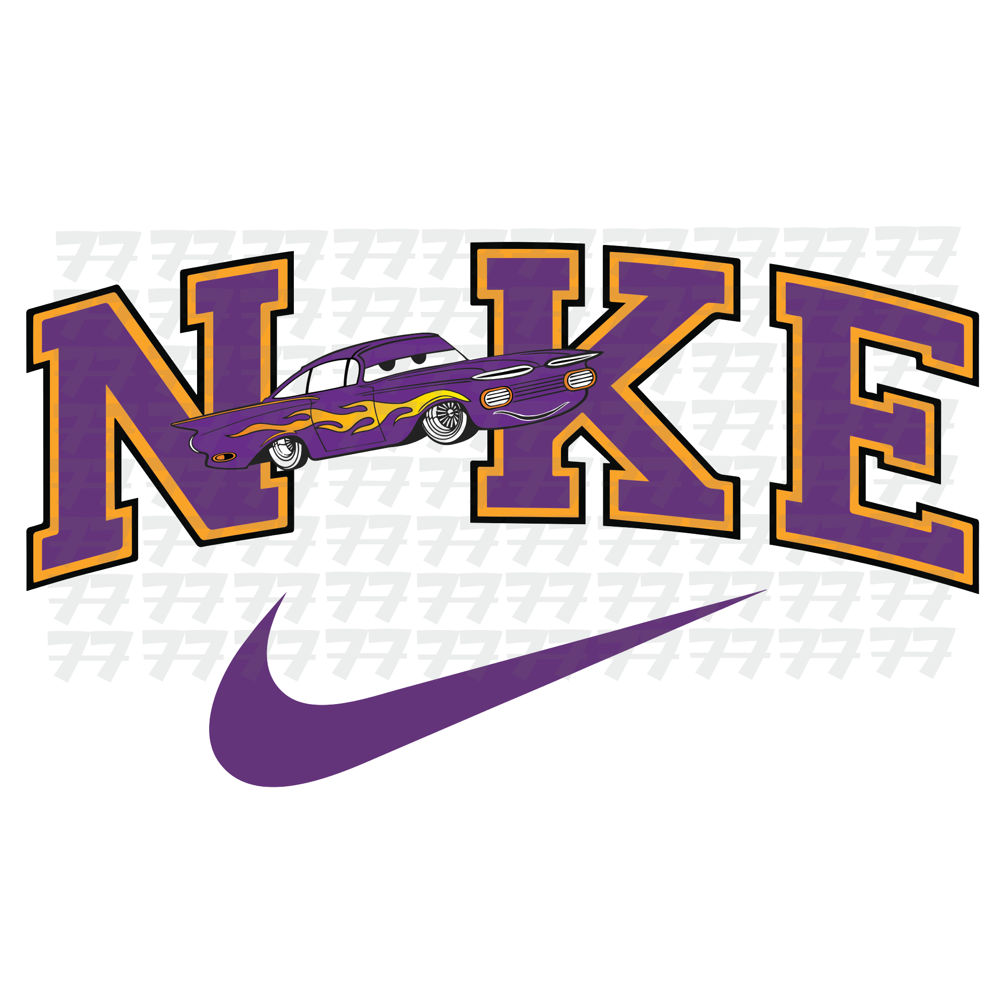 NIKE RAMONE PNG - CARS Lightning McQueen PNG - RAMONE CARS PNG