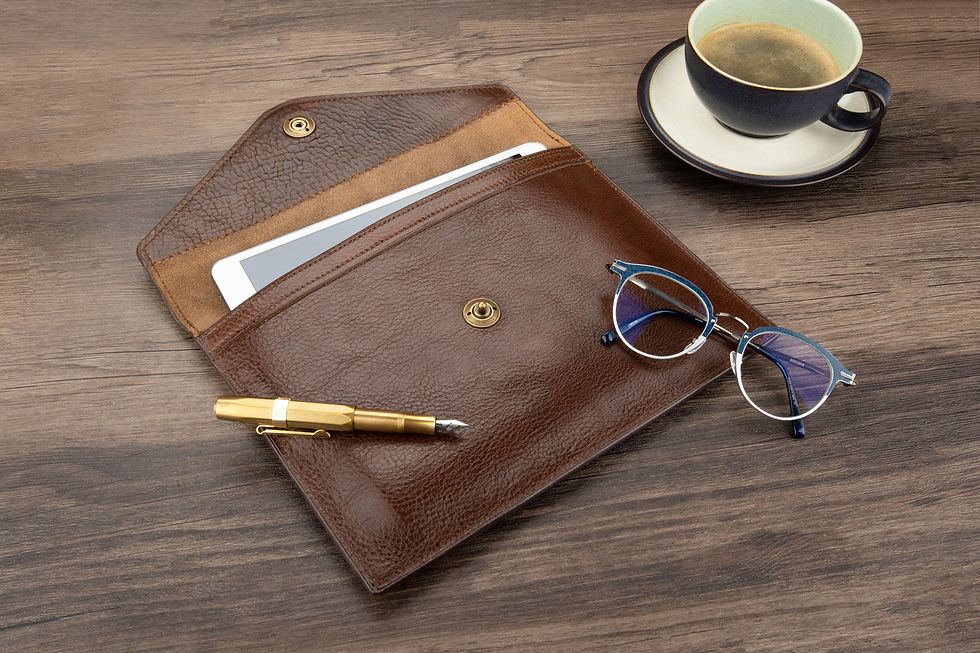 Thumbnail: #401 Lock Pouch in Tochigi Leather