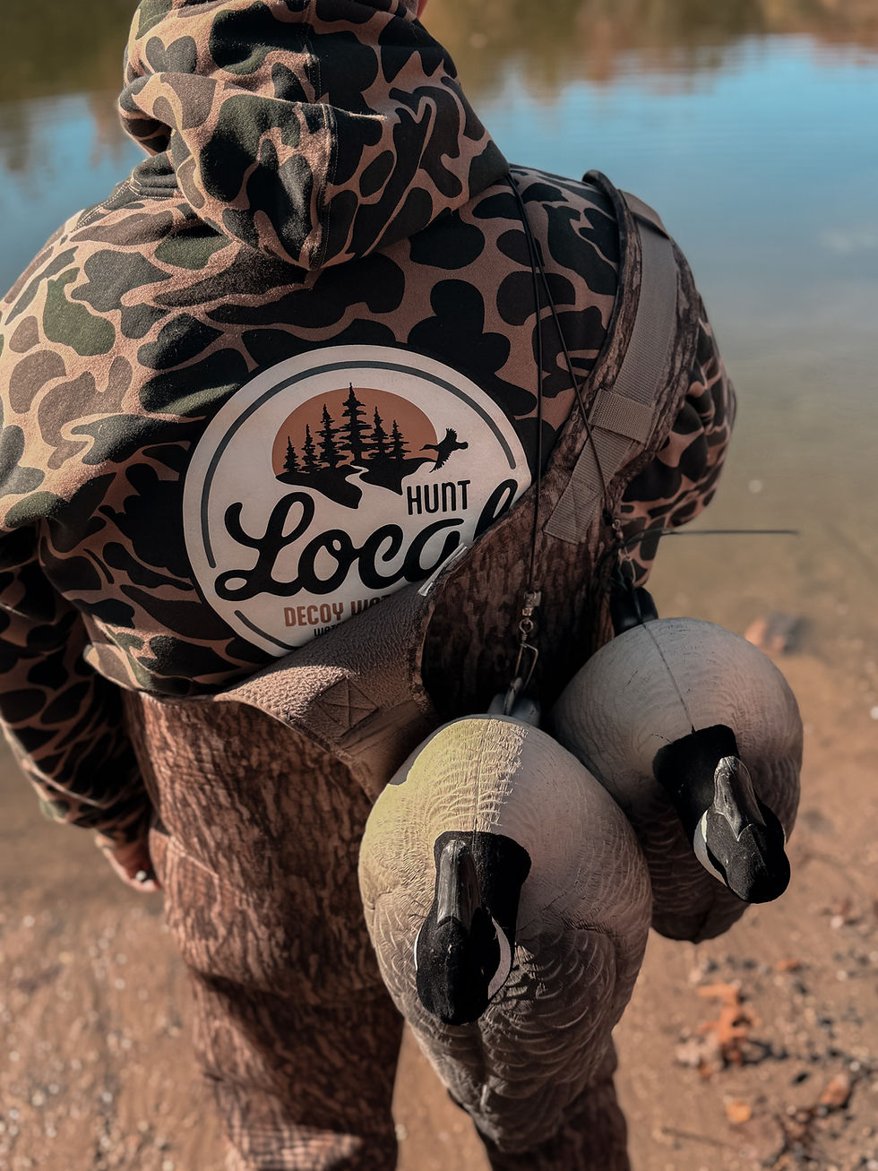 Thumbnail: Hunt Local Duck Camo Hoodie