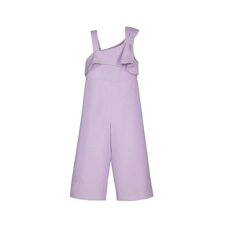 3892 TUTA CREPE FIOCCO COL MALVA FEMM 3A-4A-5A-6A-7A-8A-9A