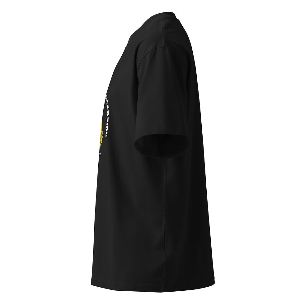 Thumbnail: Pray without Ceasing -Oorganic oversized high neck t-shirt