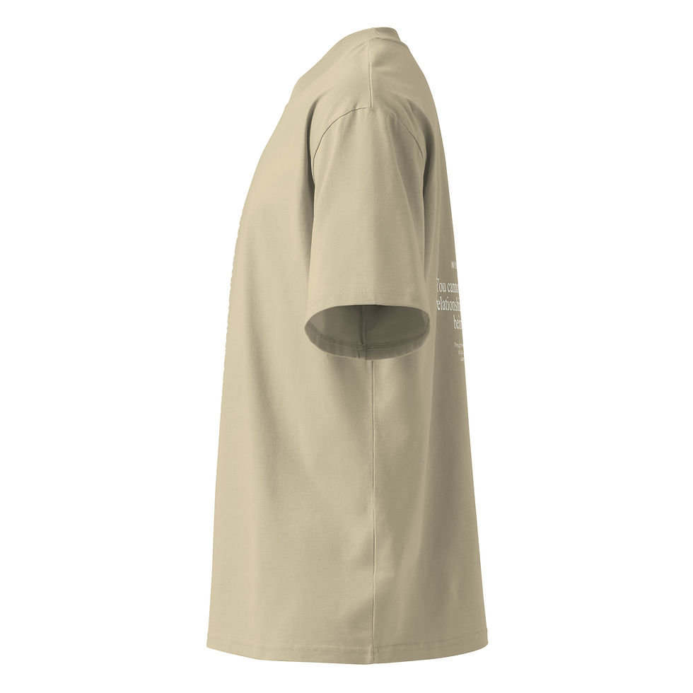 Thumbnail: Give what You Have - Organic Oversized high neck t-shirt
