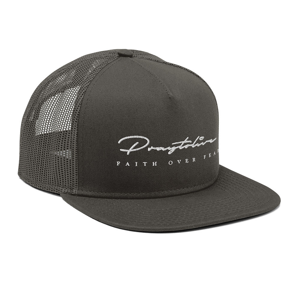 Thumbnail: Praytolive Mesh Back Snapback