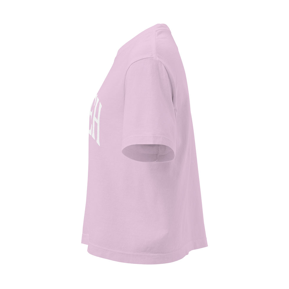Thumbnail: YAHWEH - Women’s heavyweight boxy tee