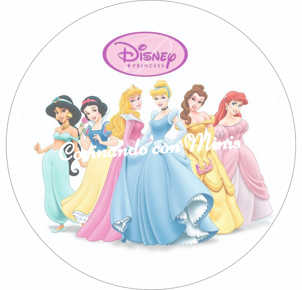 Modelo Princesas Disney