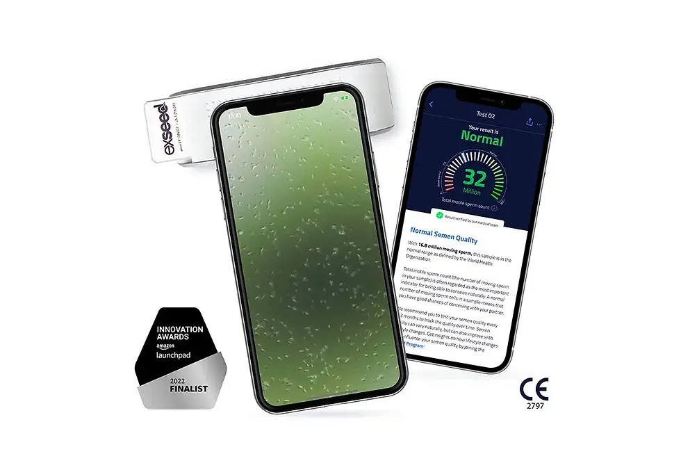 Thumbnail: Sperm Test Kit for Home Use (x2 Tests)