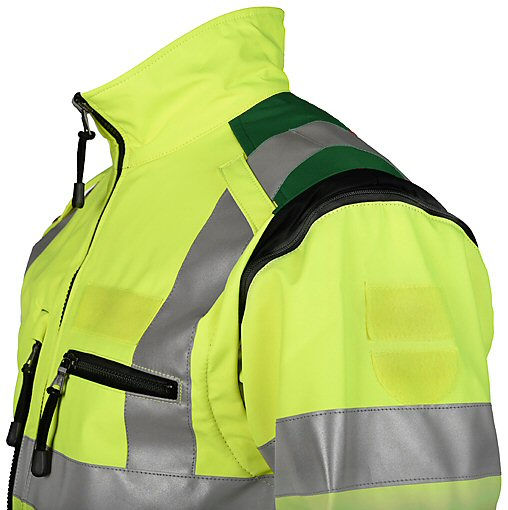 Pikkukuva: Taiga Ruby Amb Softshell takki kelta-vihreä