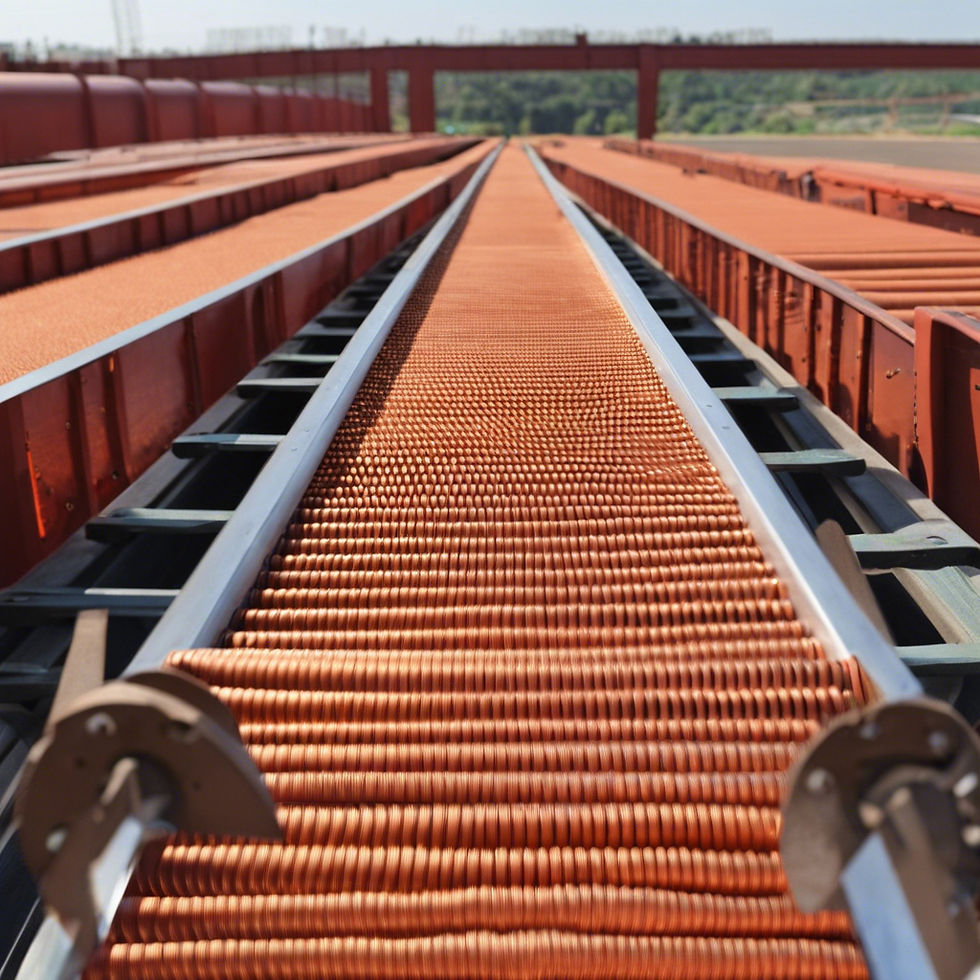 Metal Nub Conveyor Belts