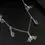 Thumbnail: Sterling Silver Vampire Bride Necklace