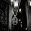 Thumbnail: Sterling Silver Bat Buddies On Branches Necklace