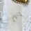 Thumbnail: Sterling Silver Real Freshwater Pearl Hoop Earrings