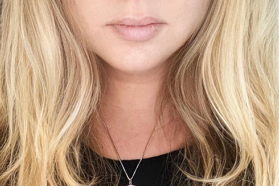 Thumbnail: Gold Filled Skull and Mushrooms Necklace