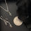 Thumbnail: Sterling Silver Small Bat Necklace Chain Choice
