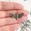 Thumbnail: Sterling Silver Deaths Head Moth Necklace