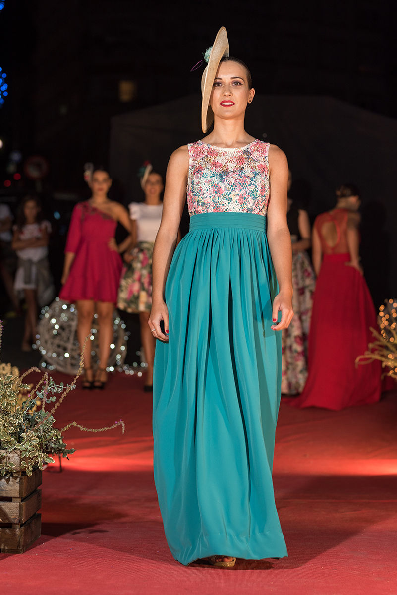 Miniatura: Vestido guipur colores