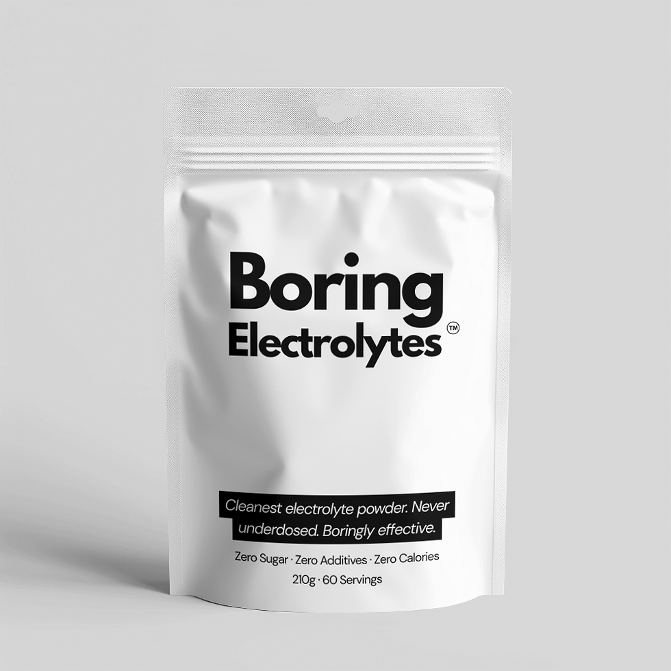 Boring Electrolytes Pouch
