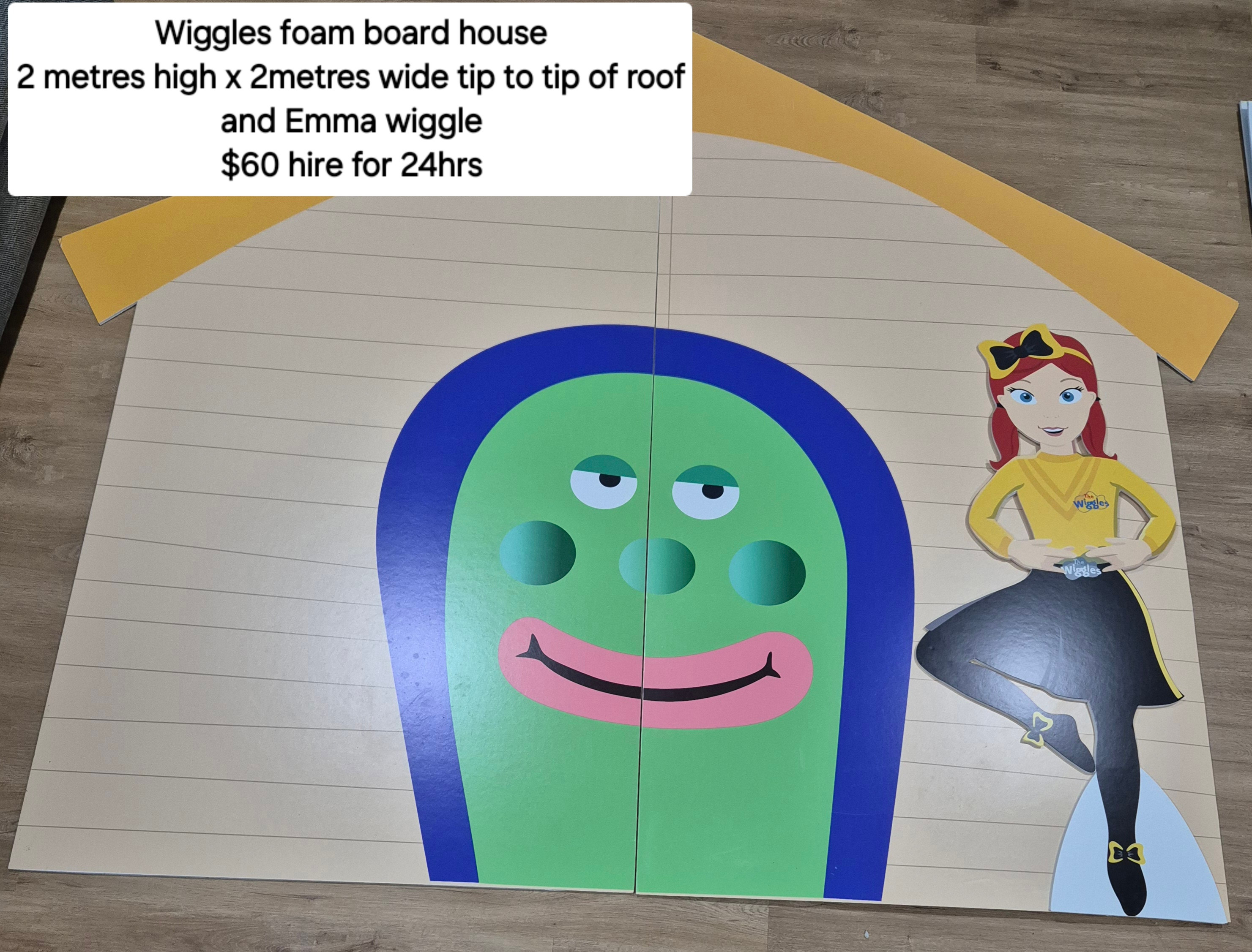 Wiggles house and Emma wiggle