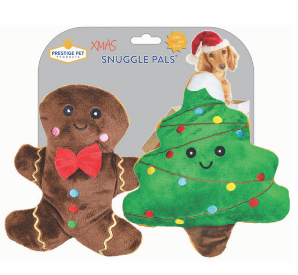 Prestige Snuggle Pals Christmas Plush Christmas Cookies 15Cm - 2Pk