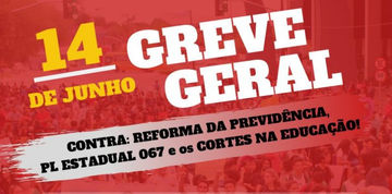 14 DE JUNHO: GREVE GERAL EM RORAIMA