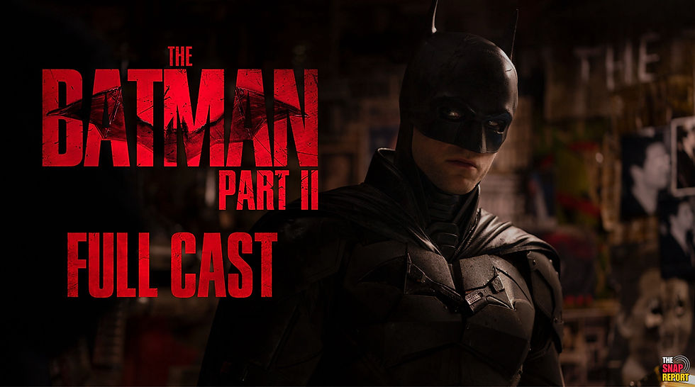 Robert Pattinson as the Batman. © Warner Bros.