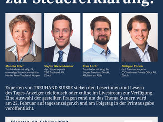 Fragen zur Steuererklärung?