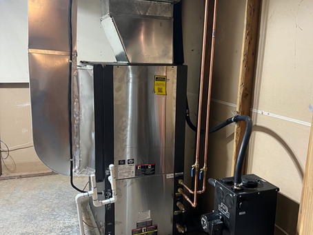 Geothermal Unit indoors