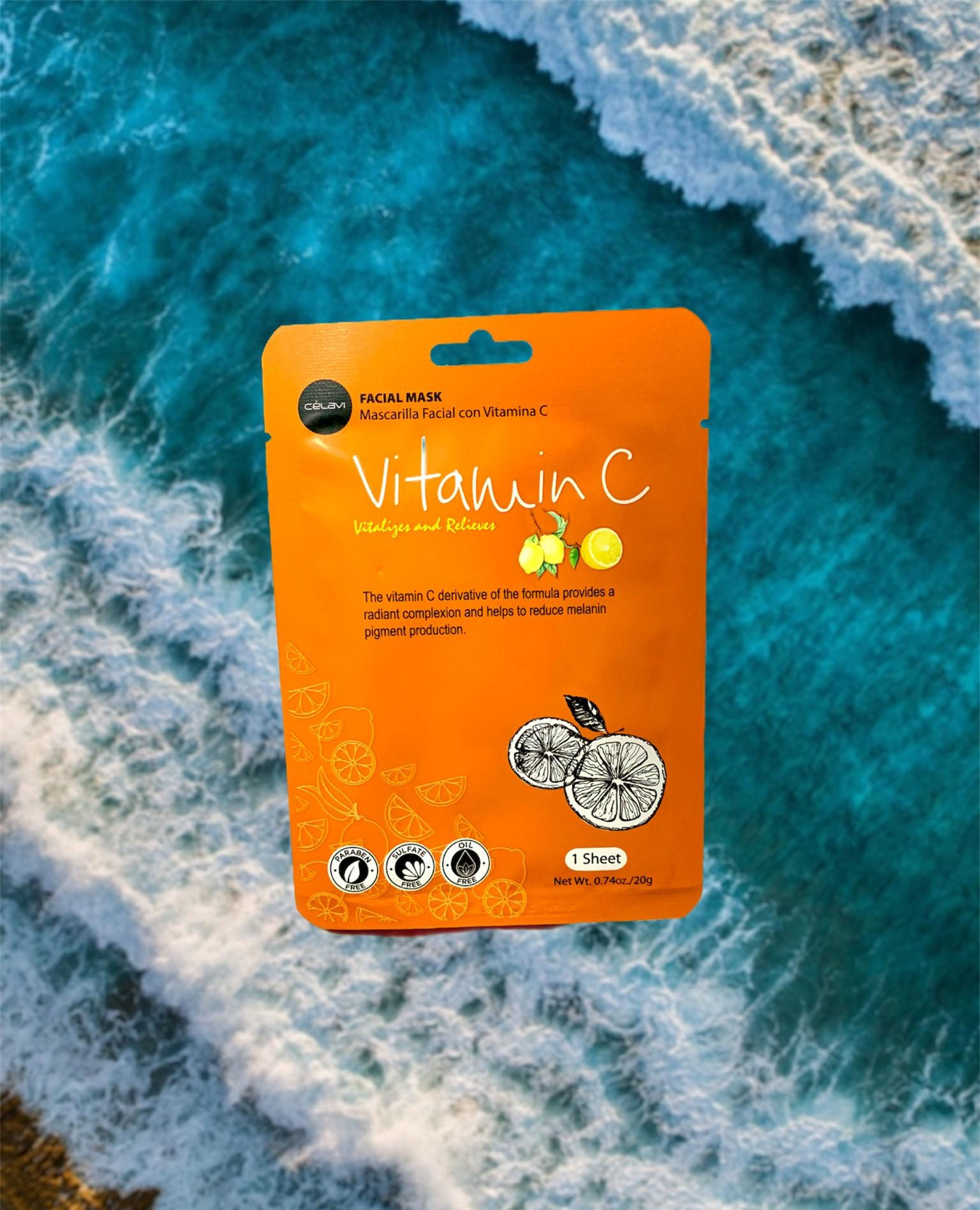 Mascarilla Facial con Vitamina C