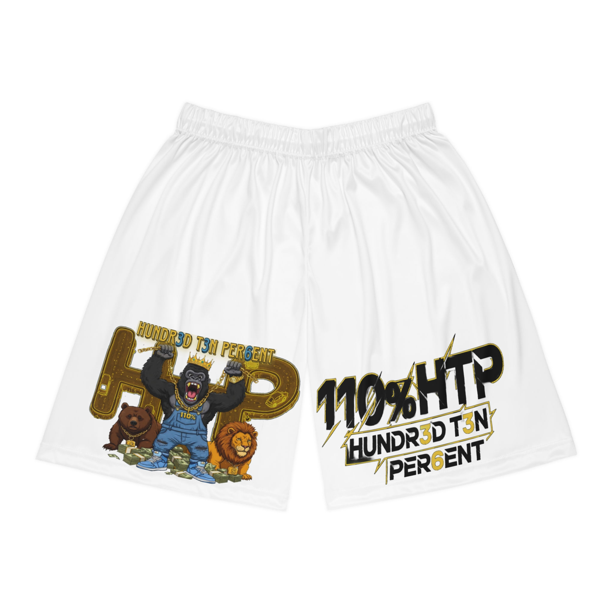 Hundr3d T3n Per6ent 110%HTP Athletic Shorts