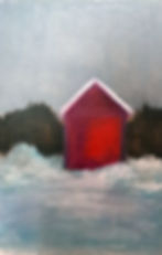 Little Red Gouache 5x7