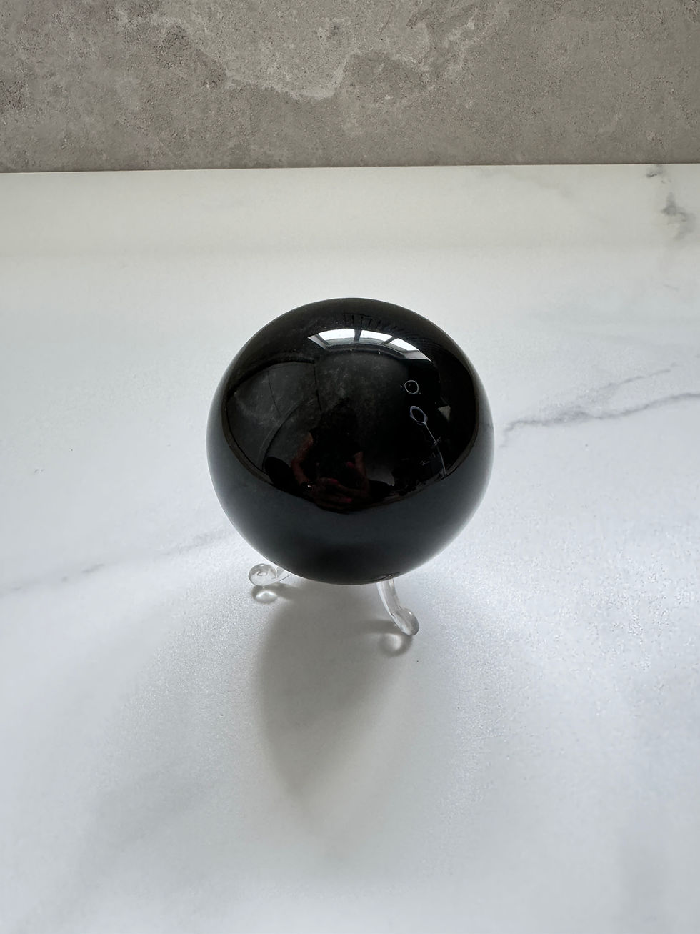 Thumbnail: Black Obsidian Sphere