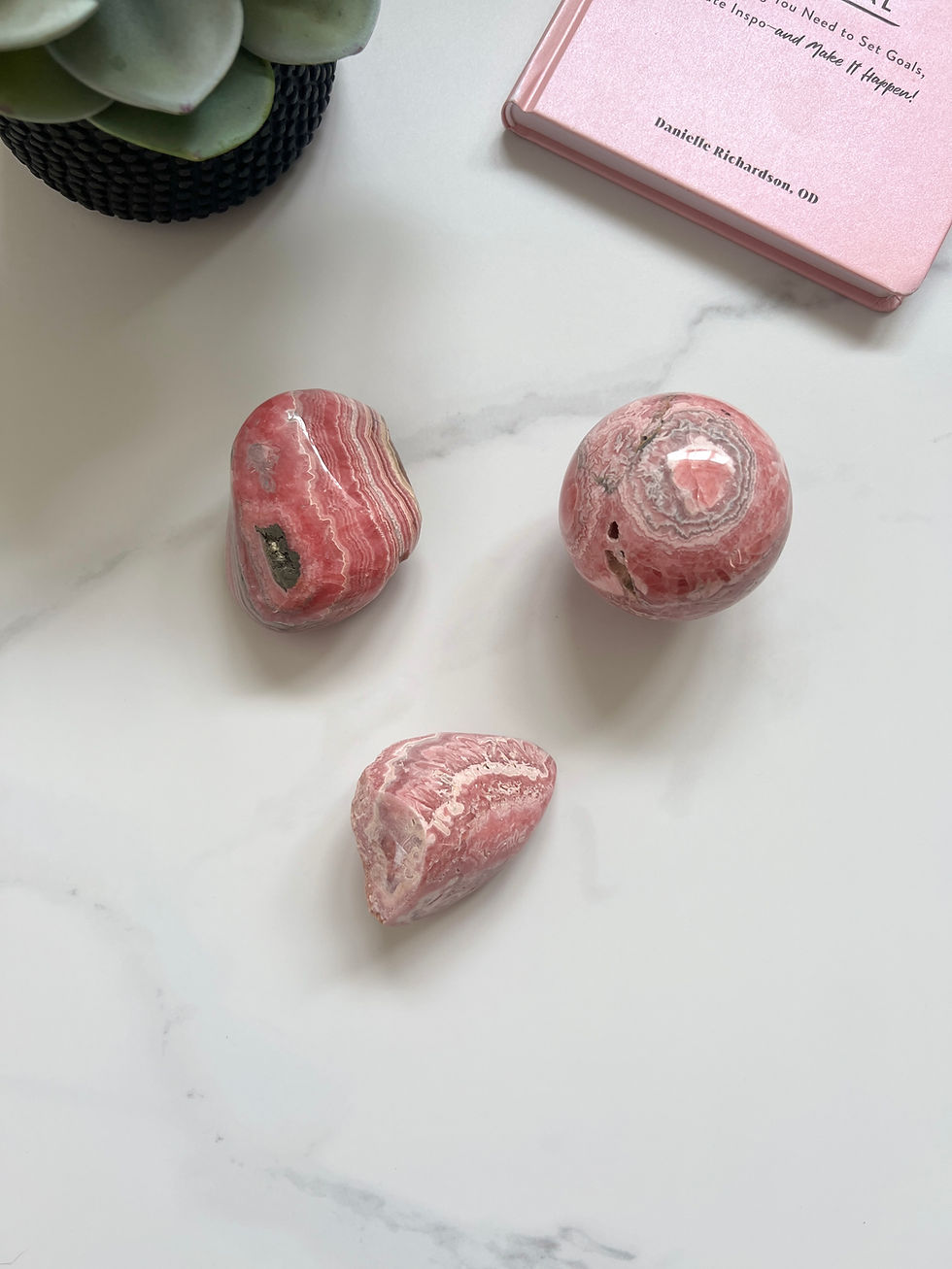 Thumbnail: Rhodochrosite Crystal