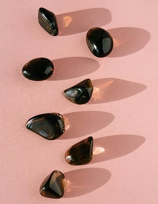 Tumbled smokey quartz