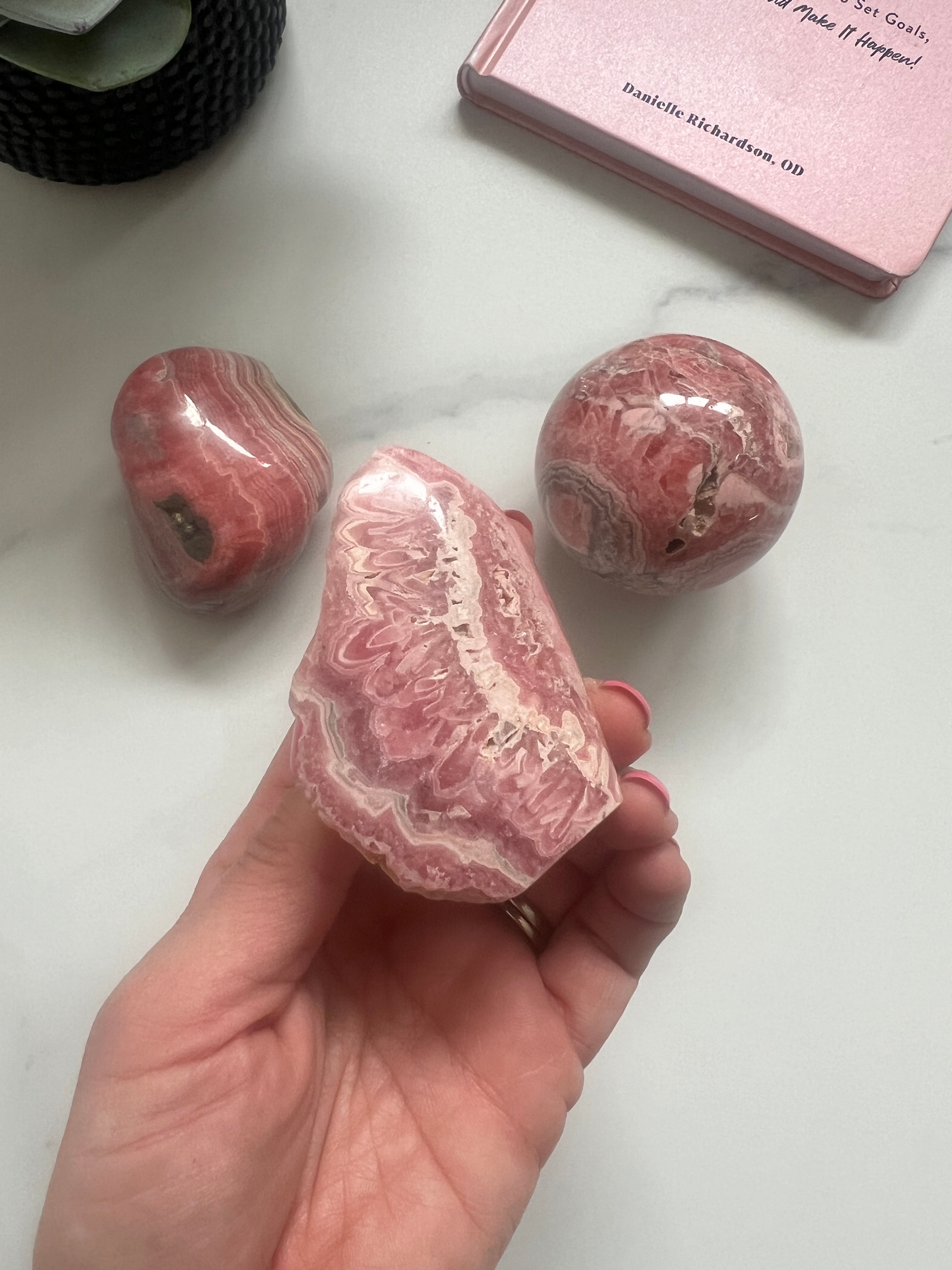 Rhodochrosite Crystal