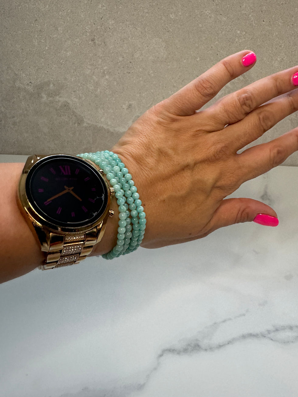 Thumbnail: Amazonite Bracelet (1 Strand)
