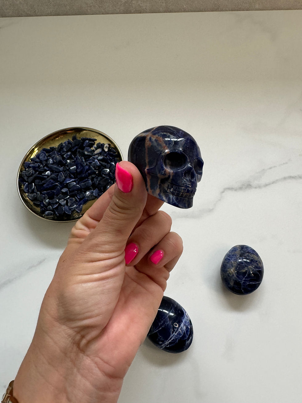 Thumbnail: Sodalite Skull