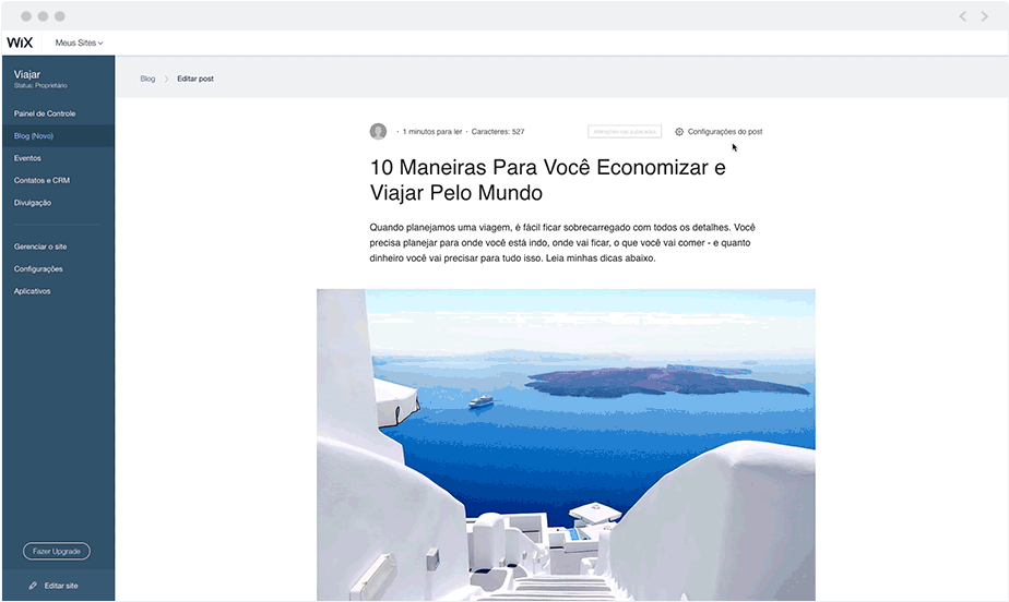 Meta dados para blog