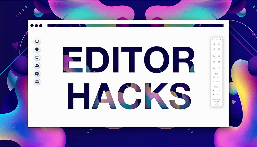 7 Hidden Wix Editor Hacks That Will Amp-Up Your Website
