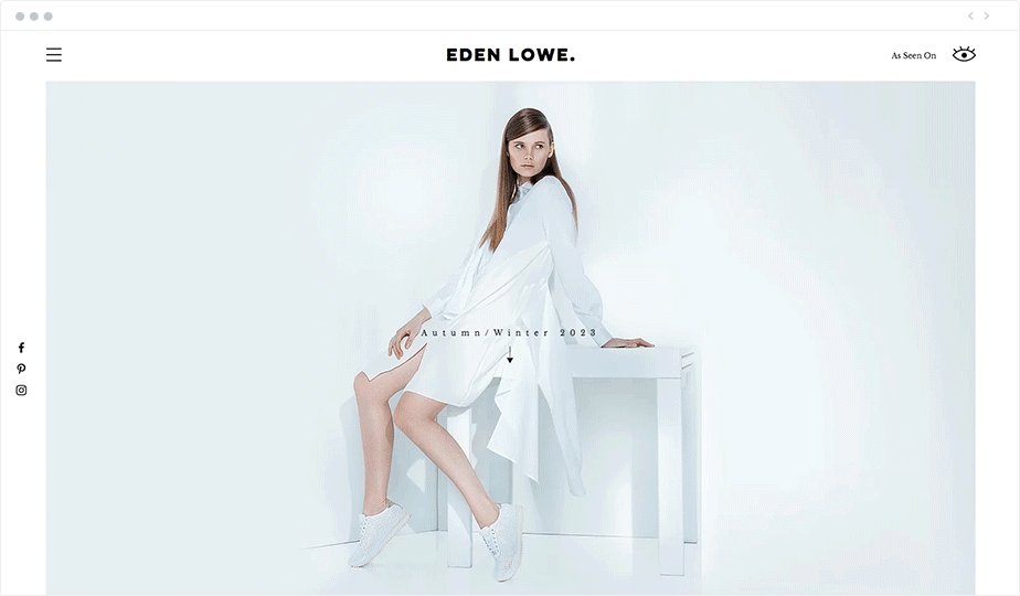Example of how white space can increase website user engagement