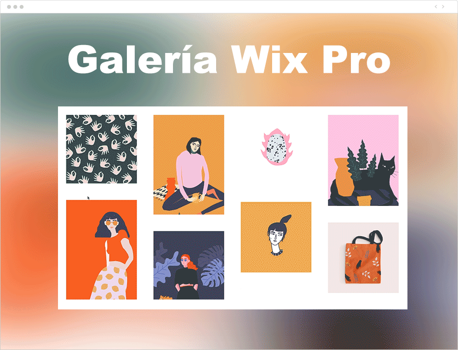Galería Wix Pro