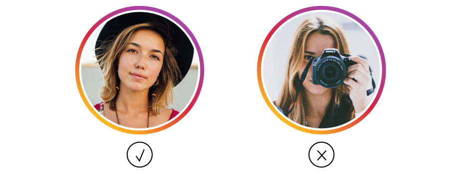 profile photo for instagram