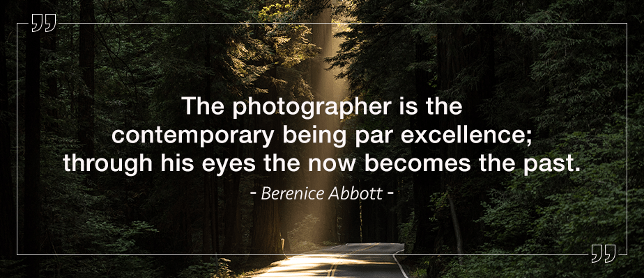 Berenice Abbott quote